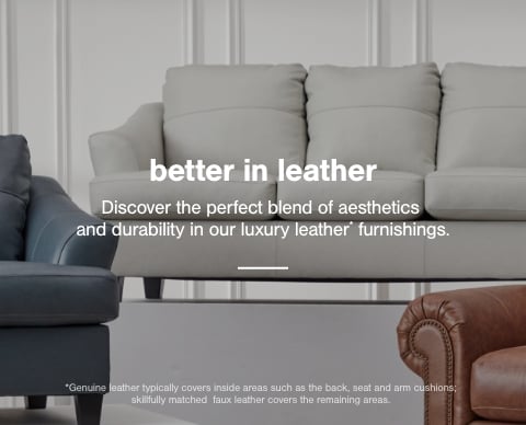 Shop All Leather Furniture